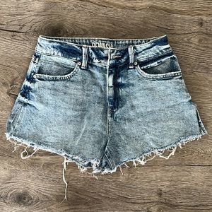 REWASH Brand Super High Rise Mom Jean Shorts (Size 1/25)